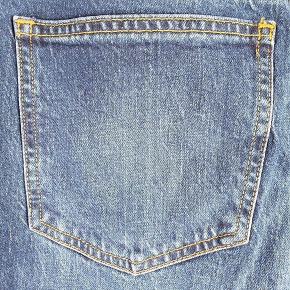 Talbots Womens Jeans 10 Blue High Rise Relaxed Dark Wash Stretch - Picture 9 of 10